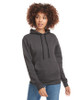 Next Level 9302 Unisex Classic PCH Hooded Pullover Sweatshirt | Heather Black
