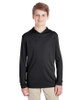 Team 365 TT41Y Youth Performance Hoodie | Black