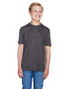 Team 365 TT11HY Youth Sonic Heather Performance T-Shirt | Dark Grey Heather