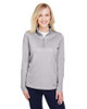 Team 365 TT31HW Ladies' Zone Sonic Heather Performance Quarter-Zip Active Shirt | Athletic Heather