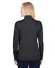 Team 365 TT31HW Ladies' Zone Sonic Heather Performance Quarter-Zip Active Shirt | Black Heather