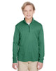 Team 365 TT31HY Youth Zone Sonic Heather Performance Quarter-Zip Athletic Shirt | Sport Forest Heather