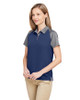 Team 365 TT21CW Ladies' Command Snag-Protection Colorblock Polo Shirt | Sport Dark Navy/ Sport Graphite