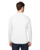 Core365 CE110 Unisex Ultra UVP Long-Sleeve Raglan T-Shirt | White
