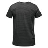 Stormtech TG-2 Men's Railtown Crew Neck Tee - Back | Black/ Grey Heather
