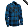Clearance - Stormtech FTX-1 Men's Santa Fe Long Sleeve Shirt - Right | Blue/ Black