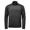 Stormtech QT-1 Men's Augusta 1/4 Zip Long Sleeve - Front | Black