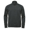 Stormtech HTZ-2 Men's Treeline Performance 1/4 Zip Pullover - Front | Black Heather