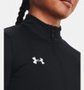 Under Armour 1376862 Ladies' Team Tech Half-Zip | Black/White