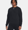 Under Armour 1379755 Men's Rival Fleece Sweatshirt | Black/White
