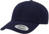 Yupoong 6789M Premium Curved Snapback Cap | Navy Yupoong 6789M Premium Curved Snapback Cap | Navy