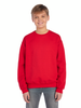 JERZEES 562BR NuBlend® Youth Crewneck Sweatshirt | True Red