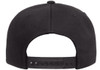 Yupoong 6502 Unstructured Five-Panel Snapback Cap | Black Yupoong 6502 Unstructured Five-Panel Snapback Cap | Black