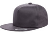 Yupoong 6502 Unstructured Five-Panel Snapback Cap | Charcoal Yupoong 6502 Unstructured Five-Panel Snapback Cap | Charcoal
