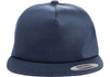 Yupoong 6502 Unstructured Five-Panel Snapback Cap | Navy Yupoong 6502 Unstructured Five-Panel Snapback Cap | Navy