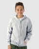 Gildan 18600B Heavy Blend™ Youth Full-Zip Hooded Sweatshirt | Sport Grey Gildan 18600B Heavy Blend™ Youth Full-Zip Hooded Sweatshirt | Sport Grey