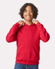 Gildan SF500B Softstyle® Youth Midweight Hooded Sweatshirt | Red Gildan SF500B Softstyle® Youth Midweight Hooded Sweatshirt | Red