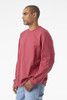 BELLA + CANVAS 4651 7.5 oz Heavyweight Long Sleeve Tee | Vintage Red