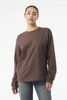 BELLA + CANVAS 4651 7.5 oz Heavyweight Long Sleeve Tee | Cocoa