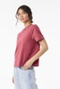 BELLA + CANVAS 6110  Women's 6 oz Heavyweight Tee | Vintage Red
