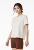 BELLA + CANVAS 6110  Women's 6 oz Heavyweight Tee | Vintage White