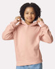 Comfort Colors 1467Y Garment-Dyed Youth Lightweight Fleece Hooded Sweatshirt | Peachy