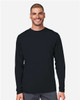 CE10L CORE365 Capital Long Sleeve Performance T-Shirt | Black