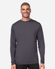CE10L CORE365 Capital Long Sleeve Performance T-Shirt | Carbon