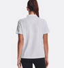 Under Armour 1370431 Women's Tech™ Polo | White/ Mod Grey