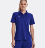 Under Armour 1370431 Women's Tech™ Polo | Royal/ White