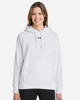 Under Armour 1379500 Women's Rival Fleece Hooded Sweatshirt | White/ Black