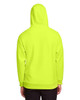 Team 365 TT95 Adult Zone HydroSport Heavyweight Full-Zip Hooded Sweatshirt | Safety Yellow