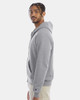 Champion CS800 Men's Powerblend® Full-Zip Hooded Sweatshirt | Light Steel