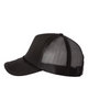 Valucap VC700 Foam Trucker Hat | Black/ Black Valucap VC700 Foam Trucker Hat | Black/ Black