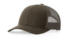 Richardson 115 Low Profile Trucker Cap | Chocolate Chip/ Grey Brown Richardson 115 Low Profile Trucker Cap | Chocolate Chip/ Grey Brown