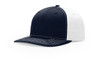 Richardson 312  Twill Black Trucker Hat | Navy/ White Richardson 312  Twill Black Trucker Hat | Navy/ White