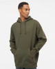 Independent IND4000 Heavyweight Hooded Sweatshirt | Army Independent IND4000 Heavyweight Hooded Sweatshirt | Army