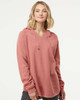 Independent Trading Co. PRM2500 Women's California Wave Wash Hoodie | Dusty Rose Independent Trading Co. PRM2500 Women's California Wave Wash Hoodie | Dusty Rose