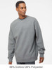 SS3000 Independent Adult Midweight Crewneck Sweatshirt | Gunmetal Heather SS3000 Independent Adult Midweight Crewneck Sweatshirt | Gunmetal Heather