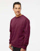 SS3000 Independent Adult Midweight Crewneck Sweatshirt | Maroon SS3000 Independent Adult Midweight Crewneck Sweatshirt | Maroon