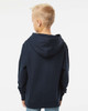 Independent SS4001Y Youth Midweight Hooded Sweatshirt | Navy Independent SS4001Y Youth Midweight Hooded Sweatshirt | Navy
