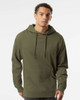 SS4500 Independent Adult Midweight Hooded Sweatshirt | Army SS4500 Independent Adult Midweight Hooded Sweatshirt | Army