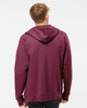 SS4500Z Independent Adult Midweight Zip Hooded Sweatshirt | Maroon SS4500Z Independent Adult Midweight Zip Hooded Sweatshirt | Maroon