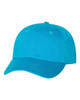 Valucap VC300A Bio-Washed Classic Dad's Cap | Neon Blue