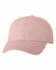 Valucap VC300A Bio-Washed Classic Dad's Cap | Pink