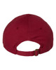Valucap VC300A Bio-Washed Classic Dad's Cap | Cardinal