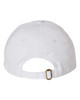 Valucap VC300A Bio-Washed Classic Dad's Cap | White