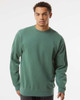 Independent Trading Co. PRM3500 Heavyweight Pigment-Dyed Crewneck Sweatshirt | Pigment Alpine Green Independent Trading Co. PRM3500 Heavyweight Pigment-Dyed Crewneck Sweatshirt | Pigment Alpine Green