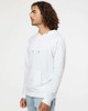 Independent Trading Co. SS1000 Icon Unisex Lightweight Loopback Terry Hoodie | White Independent Trading Co. SS1000 Icon Unisex Lightweight Loopback Terry Hoodie | White