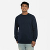 Next Level 9000 Unisex French Terry Raglan Crewneck Shirt | Midnight Navy